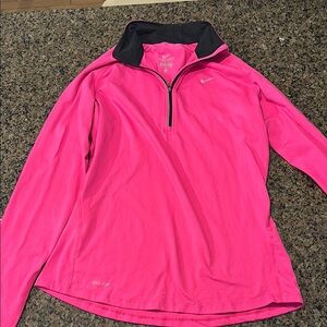 Nike Dri-FIT Black and Pink Jacket